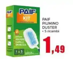 Happy Casa Paif piumino duster + 5 ricambi offerta
