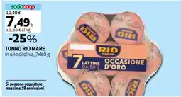 Coop TONNO RIO MARE offerta