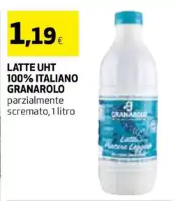 Coop LATTE UHT 100% ITALIANO GRANAROLO offerta