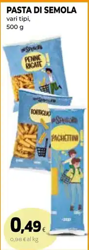 Coop PASTA DI SEMOLA offerta