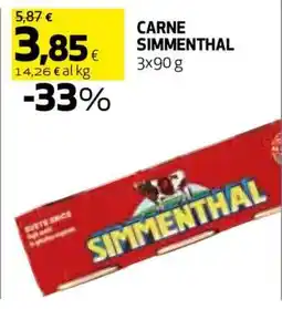 Coop CARNE SIMMENTHAL offerta