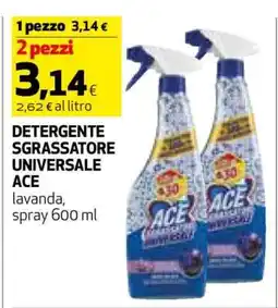 Coop DETERGENTE SGRASSATORE UNIVERSALE ACE offerta
