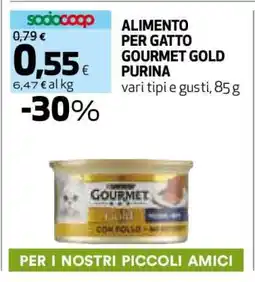 Coop Alimento per gatto Gourmet Gold Purina offerta