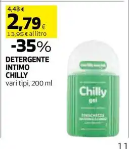 Coop Detergente Intimo Chilly offerta
