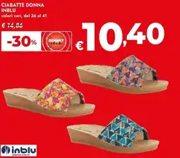 Bennet Ciabatte donna INBLU offerta