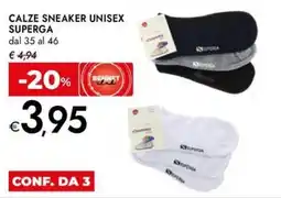Bennet Calze sneaker unisex SUPERGA offerta