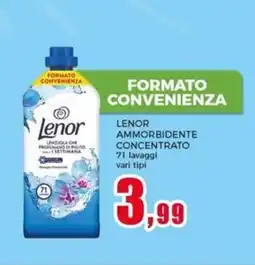Happy Casa Lenor ammorbidente concentrato offerta