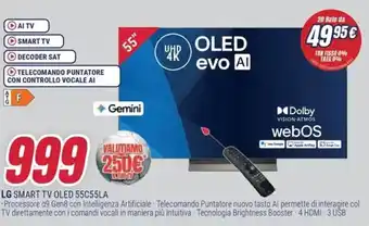 LG SMART TV OLED 55C55LA