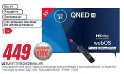Trony LG SMART TV 55QNED80A6A.API offerta