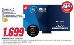Trony HISENSE SMART TV 65UR9S offerta