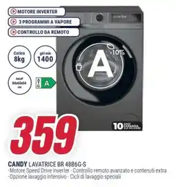 Trony CANDY LAVATRICE BR 48B6G-S offerta