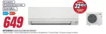 MITSUBISHI CLIMATIZZATORE MUZ-DW35VF