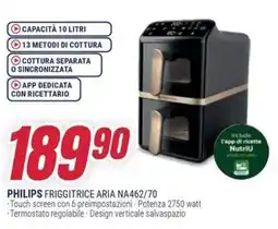 Trony PHILIPS FRIGGITRICE ARIA NA462/70 offerta