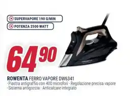 Trony ROWENTA FERRO VAPORE DW6341 offerta