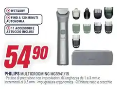 Trony PHILIPS MULTIGROOMING MG5941/15 offerta