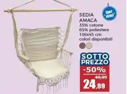 Happy Casa Sedia amaca offerta