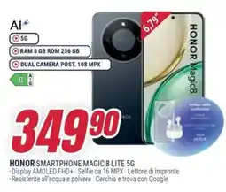 Trony HONOR SMARTPHONE MAGIC 8 LITE 5G offerta