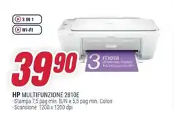 Trony HP MULTIFUNZIONE 2810E offerta