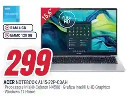 Trony ACER NOTEBOOK AL15-32P-C3AH offerta