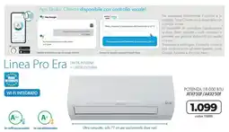 Trony Daikin Linea Pro Era Potenza 18.000 BTU ATXF50F/ARXF50F offerta