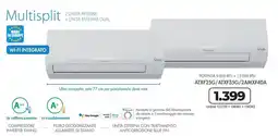 Trony Daikin Multisplit Potenza 9.000 BTU + 12.000 BTU ATXF25G/ATXF35G/2AMXF40A offerta