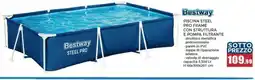 Happy Casa Bestway piscina steel pro frame con struttura e pompa filtrante offerta