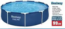 Happy Casa Bestway piscina steel pro con pompa filtrante offerta