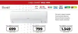 Trony Mitsubishi electric linea smart MSZ-HR25VFK (9.000 BTU) offerta