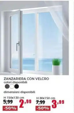 Happy Casa Zanzariera con velcro offerta