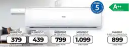 Trony Haier monosplit 9.000 BTU/h offerta
