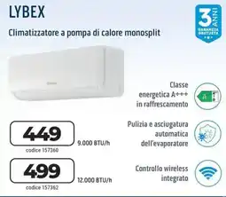 Trony Olimpia splendid lybex 9.000 BTU/h offerta