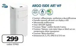 Trony Argo iside art WF offerta