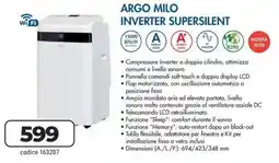 Trony Argo milo inverter supersilent offerta