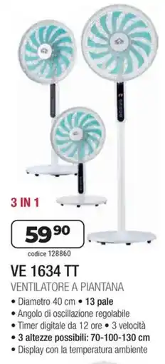 Trony DCG VE 3 in 1 1634 TT offerta