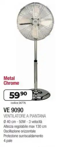 Trony DCG Metal Chrome VE 9090 offerta