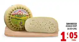 Deco Supermercati San rocco asiago dop offerta
