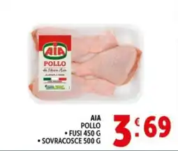 Deco Supermercati Aia pollo, fusi, sovracosce offerta