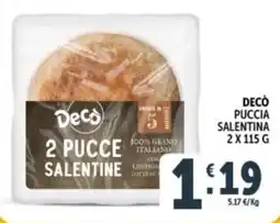 Deco Supermercati Decò puccia salentina offerta