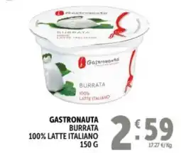 Deco Supermercati Gastronauta burrata 100% latte italiano offerta