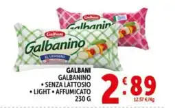 Deco Supermercati Galbani galbanino, senza lattosio, light, affumicato offerta