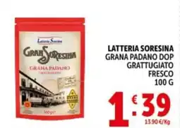 Deco Supermercati Latteria soresina grana padano dop grattugiato fresco offerta