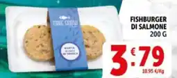 Deco Supermercati Fishburger di salmone offerta