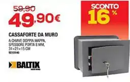Bricofer Cassaforte da muro offerta