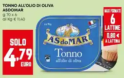 Kanguro Tonno all'olio di oliva ASDOMAR offerta