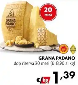Maxi Family GRANA PADANO dop riserva 20 mesi offerta