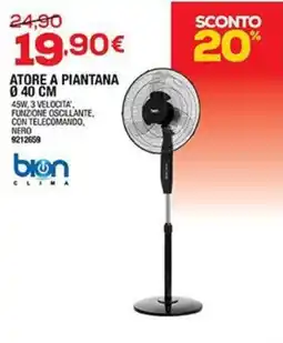 Bricofer Atore a piantana ø 40 cm offerta