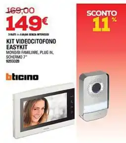 Bricofer Kit videocitofono easykit offerta
