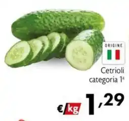 Maxi Family Cetrioli categoria 1ª offerta