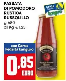 Kanguro Passata di pomodoro rustica RUSSOLILLO offerta