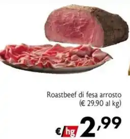 Maxi Family Roastbeef di fesa arrosto offerta